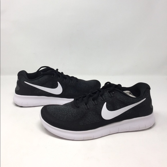 nike free run 2017 women's black